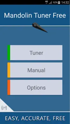 Mandolin Tuner Fast & Precise android App screenshot 0